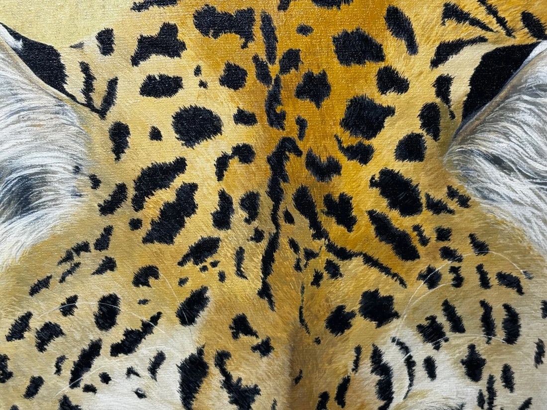 Wildlife Art “Leopard in Wilderness Masai Mara Kenya Follower Pip McGarry - 15