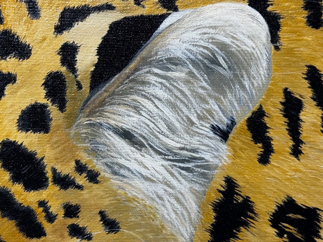 Wildlife Art “Leopard in Wilderness Masai Mara Kenya Follower Pip McGarry - 16