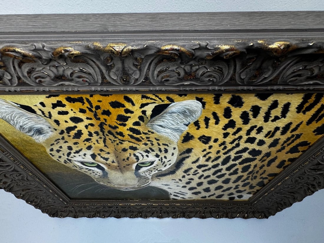 Wildlife Art “Leopard in Wilderness Masai Mara Kenya Follower Pip McGarry - 5