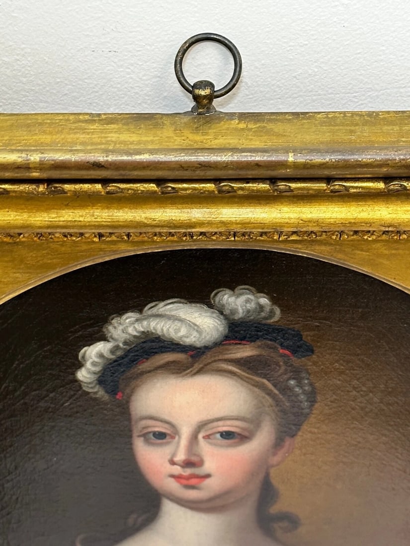 Oil Portrait Lady Lucy Montagu Countess of Guilford Circle John Vanderbank C1734 - 7