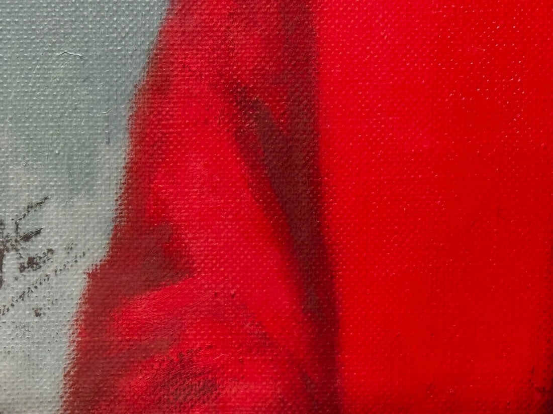 Red Coat Huntsman Portrait Oil Painting Sir Philip Grey Egerton 15th Baronet - 17
