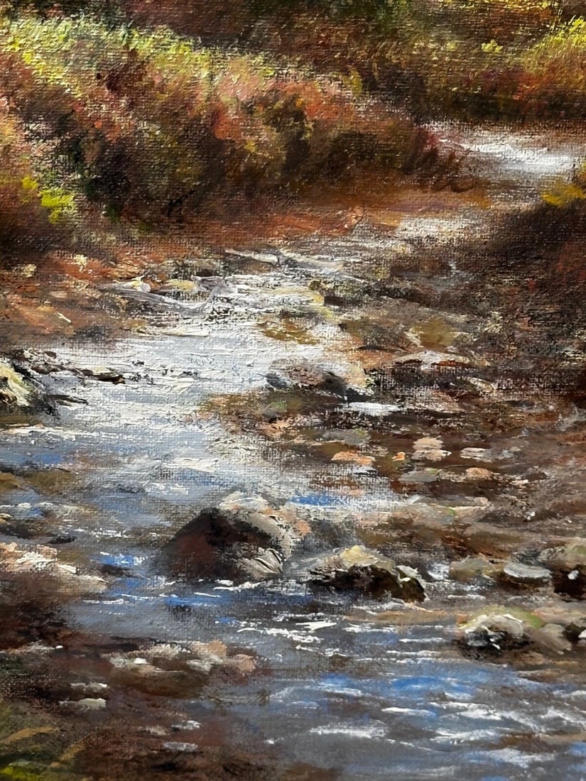 Oil Painting Scottish Highlands Sheep In The Ben Nevis Range By Wendy Reeves - 11