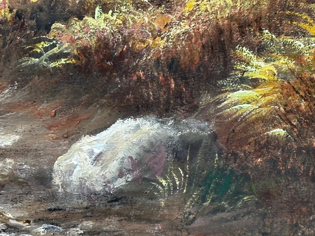 Oil Painting Scottish Highlands Sheep In The Ben Nevis Range By Wendy Reeves - 13