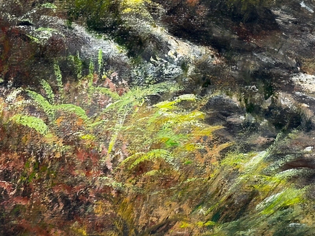 Oil Painting Scottish Highlands Sheep In The Ben Nevis Range By Wendy Reeves - 15