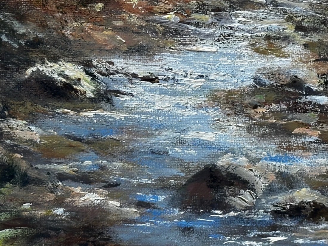 Oil Painting Scottish Highlands Sheep In The Ben Nevis Range By Wendy Reeves - 16