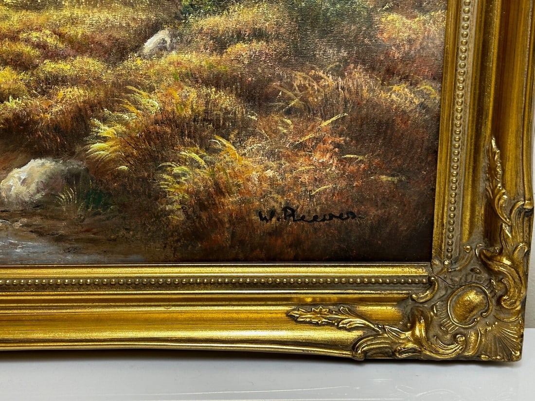 Oil Painting Scottish Highlands Sheep In The Ben Nevis Range By Wendy Reeves - 3
