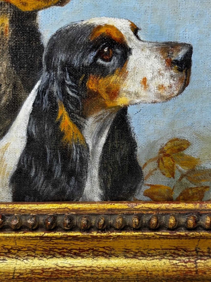 The Faithful Companions Trio of Cocker Spaniels In the Manner of Maud Alice Earl - 10