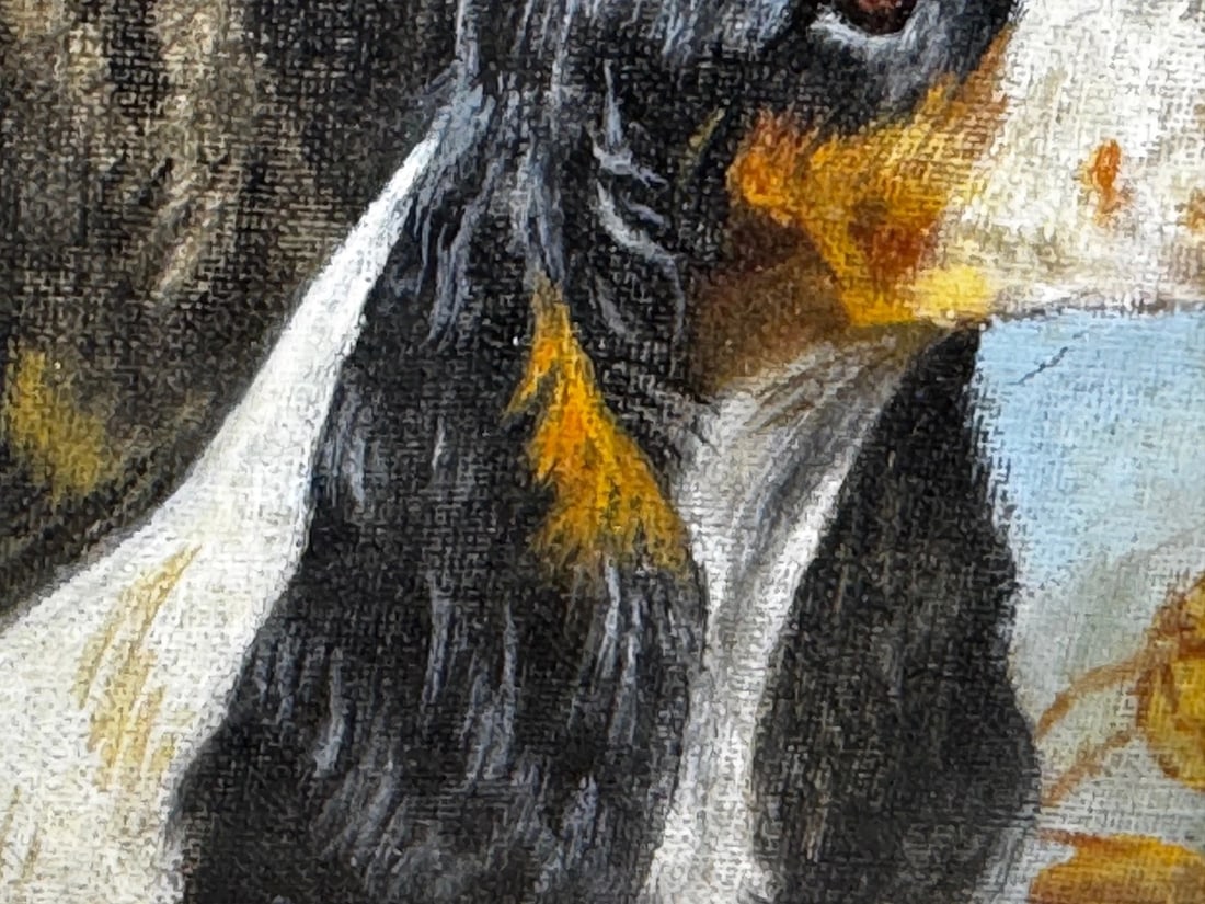 The Faithful Companions Trio of Cocker Spaniels In the Manner of Maud Alice Earl - 13