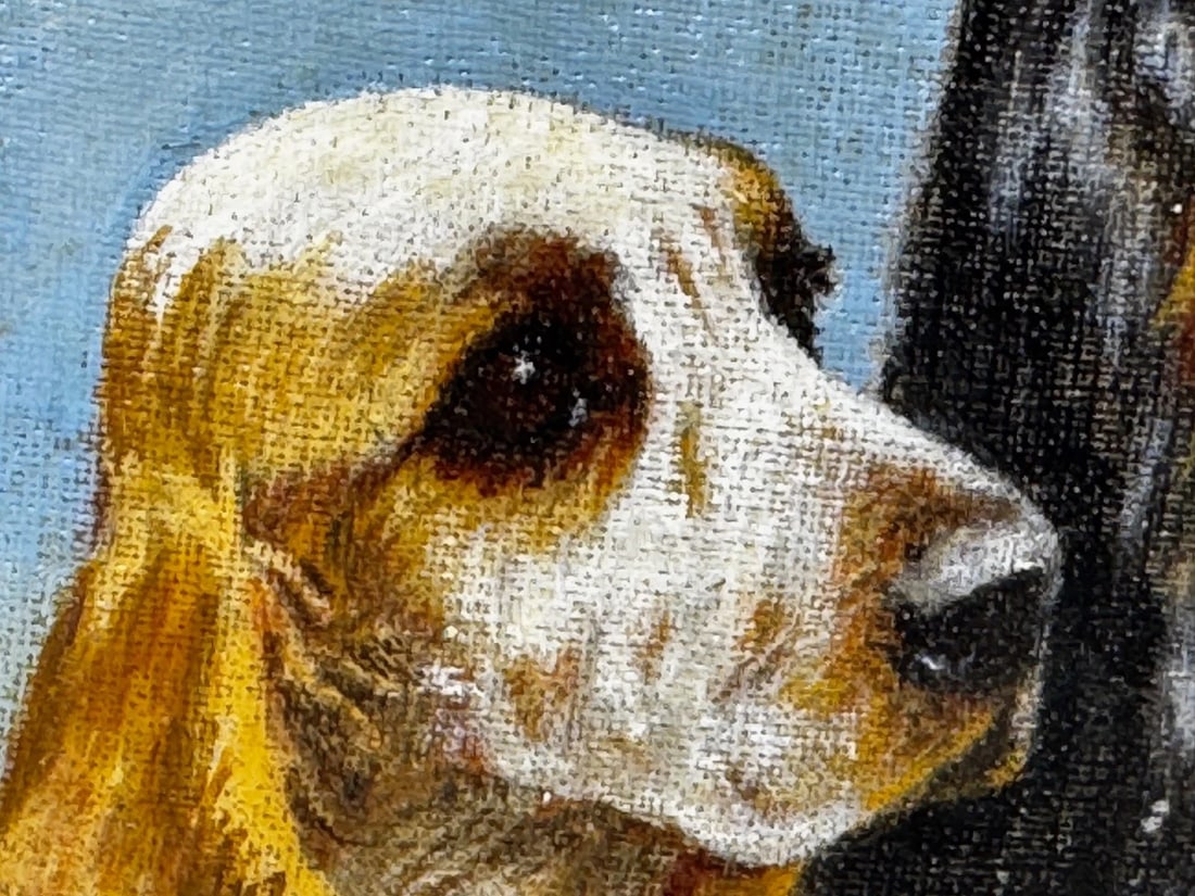 The Faithful Companions Trio of Cocker Spaniels In the Manner of Maud Alice Earl - 18