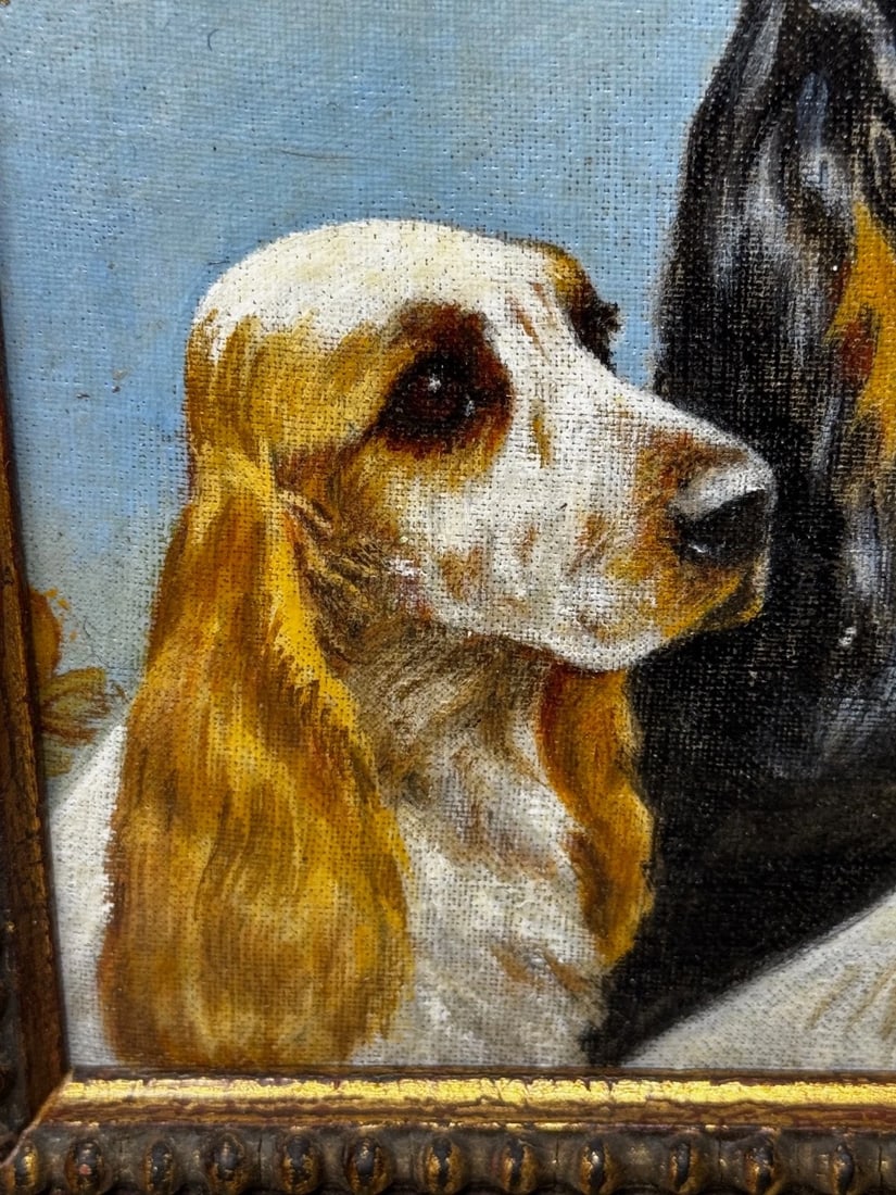 The Faithful Companions Trio of Cocker Spaniels In the Manner of Maud Alice Earl - 9