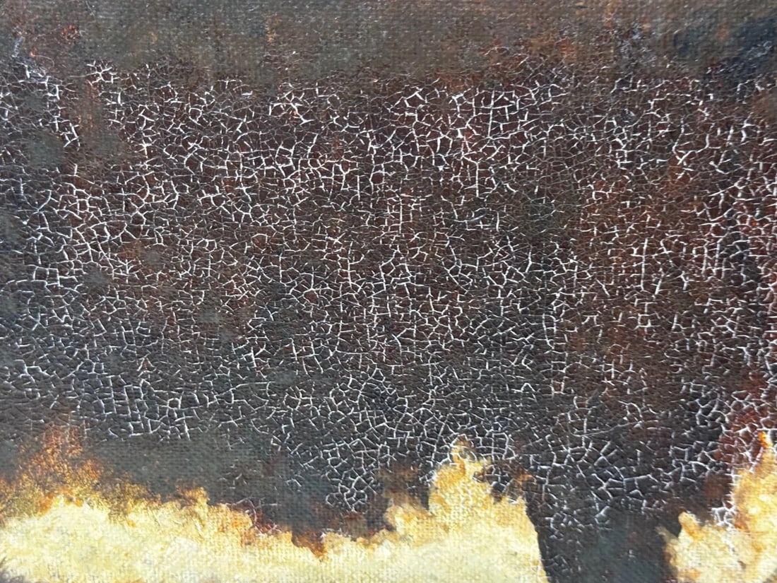 Prized Hereford Bull Pastoral Landscape In the Manner of William Henry Davis - 12