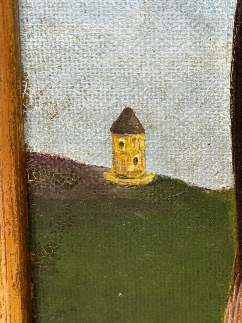 Prized Hereford Bull Pastoral Landscape In the Manner of William Henry Davis - 19