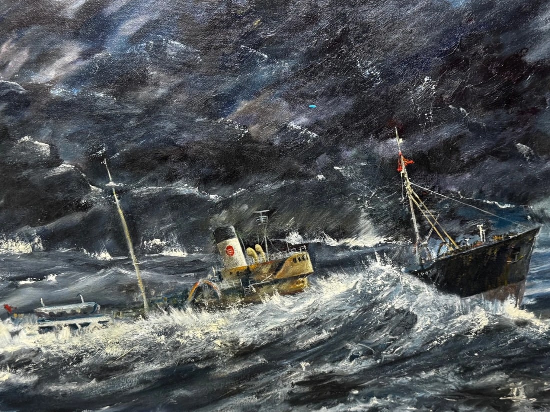 Kingston Peridot (H591) Hull Northern Fishing Co. Ltd Lost in Arctic Gale Jan 68 - 2