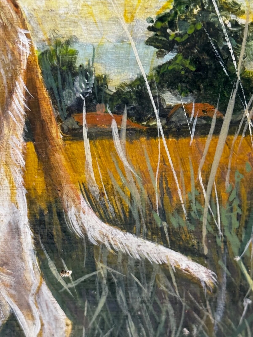 Antique Oil Painting Portrait Prized Lurcher Greyhound After Samuel John Carter - 14