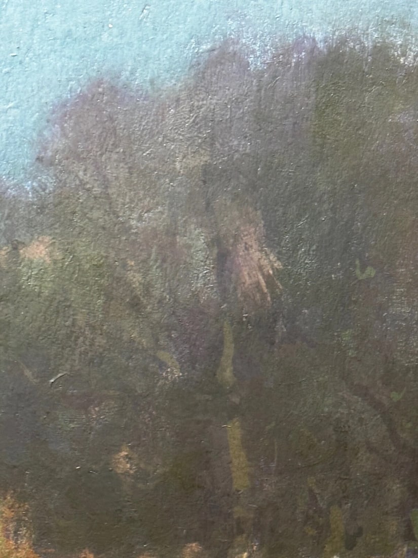 George Houston Signed Oil Painting Evening, Glen Sannox Scottish Highlands - 16