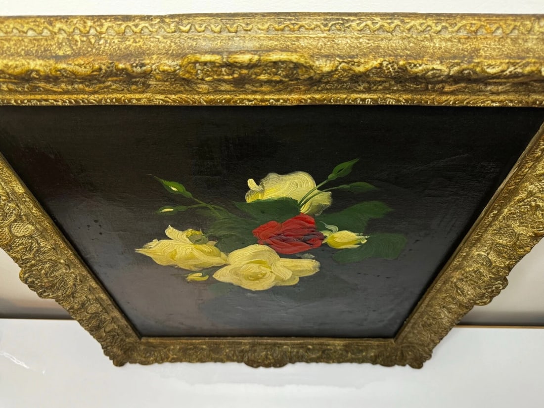 Oil Painting Nocturne In Petals Roses of Fire and Light By James Stuart Park - 19