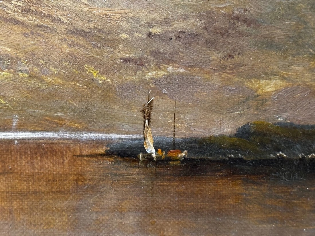 Landscape Masterpiece Painting Windermere Sunrise by Alfred de Breanski Jr - 11