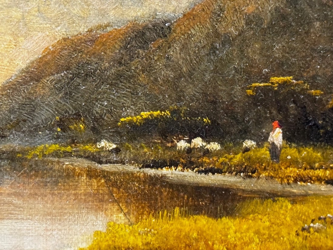 Landscape Masterpiece Painting Windermere Sunrise by Alfred de Breanski Jr - 12