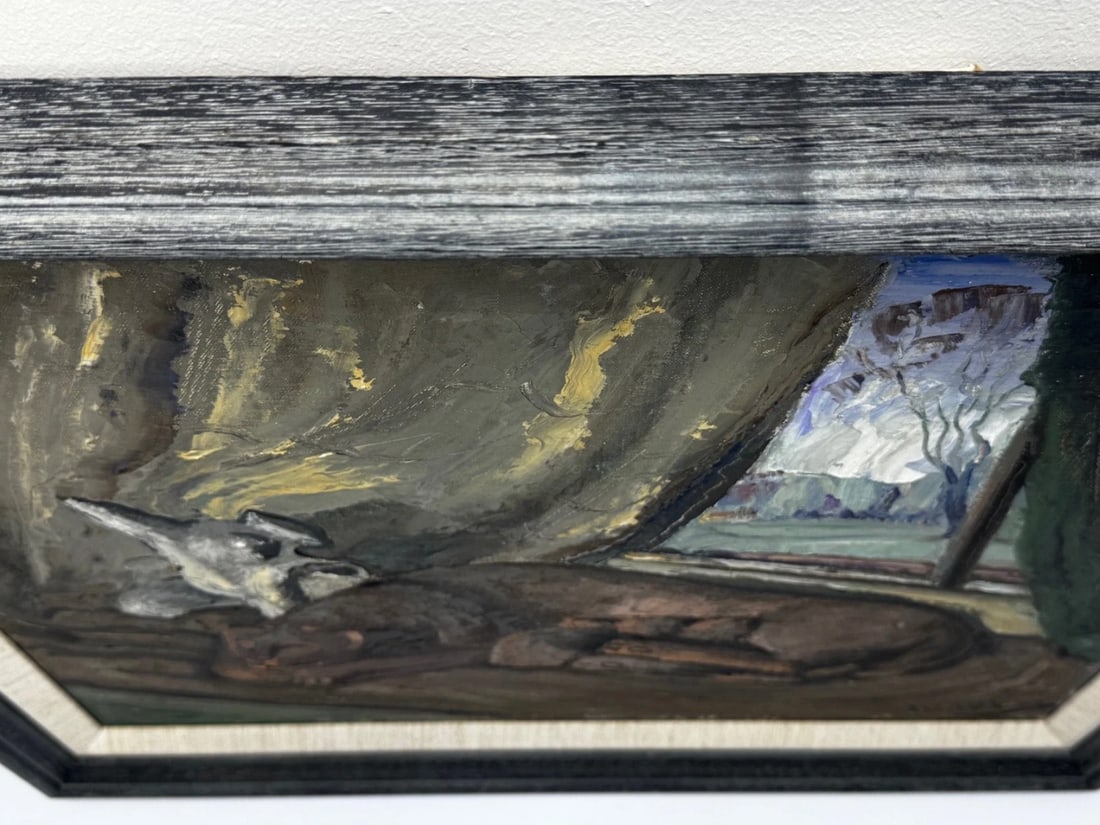 Masterpiece Oil Painting Spring 1947 A Moment Of Nurture By William McCance - 5