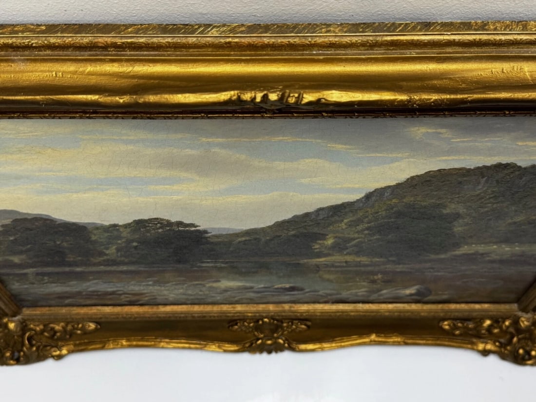 Victorian Painting Serenity Near Capel Curig North Wales By John Cuthbert Salmon - 6