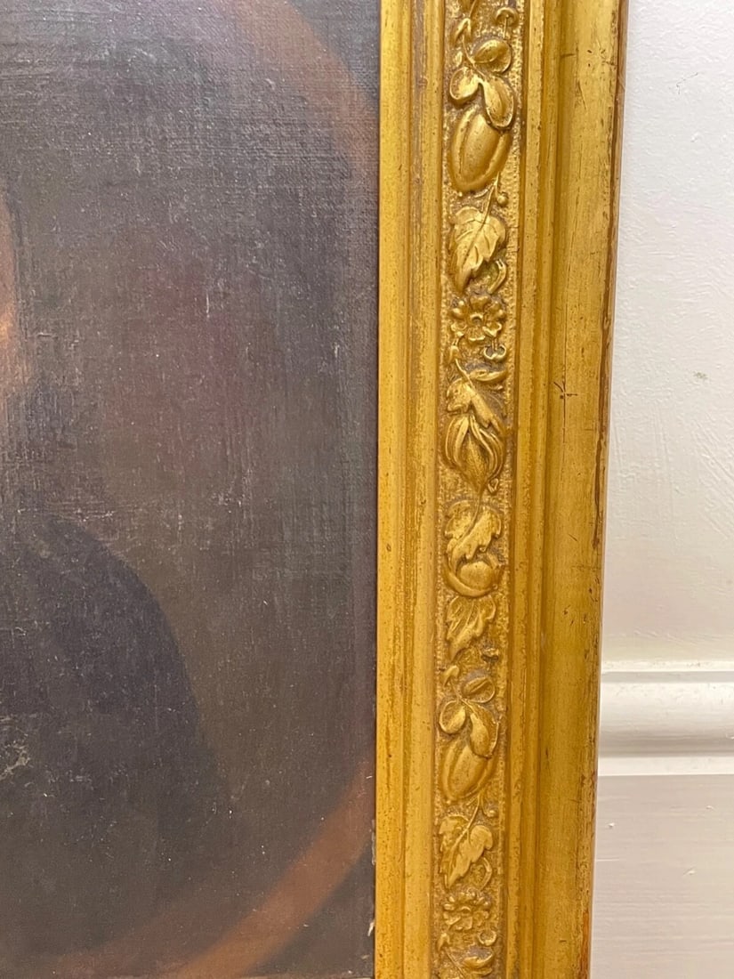 17th Century Oil Painting Royal King Charles I in Armour Circle Henry Stone - 3
