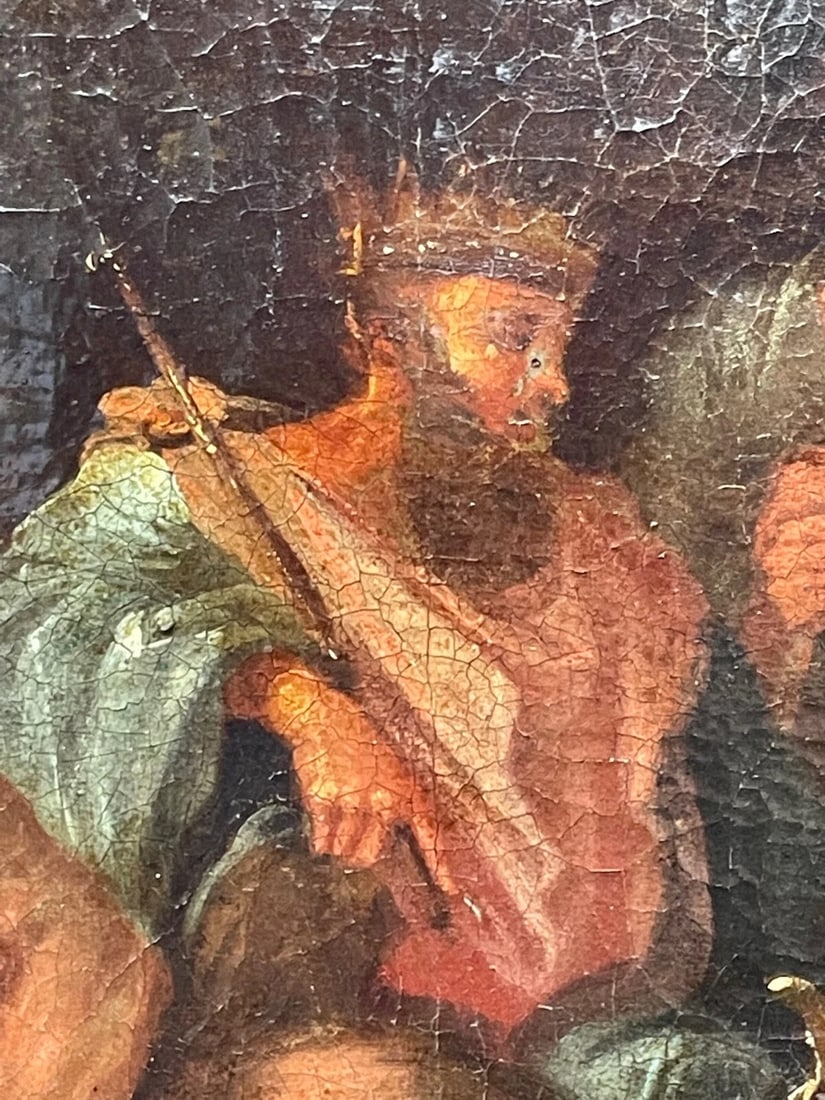Baroque Oil Painting Apollo and Marsyas Musical Contest King Midas Judgment - 5