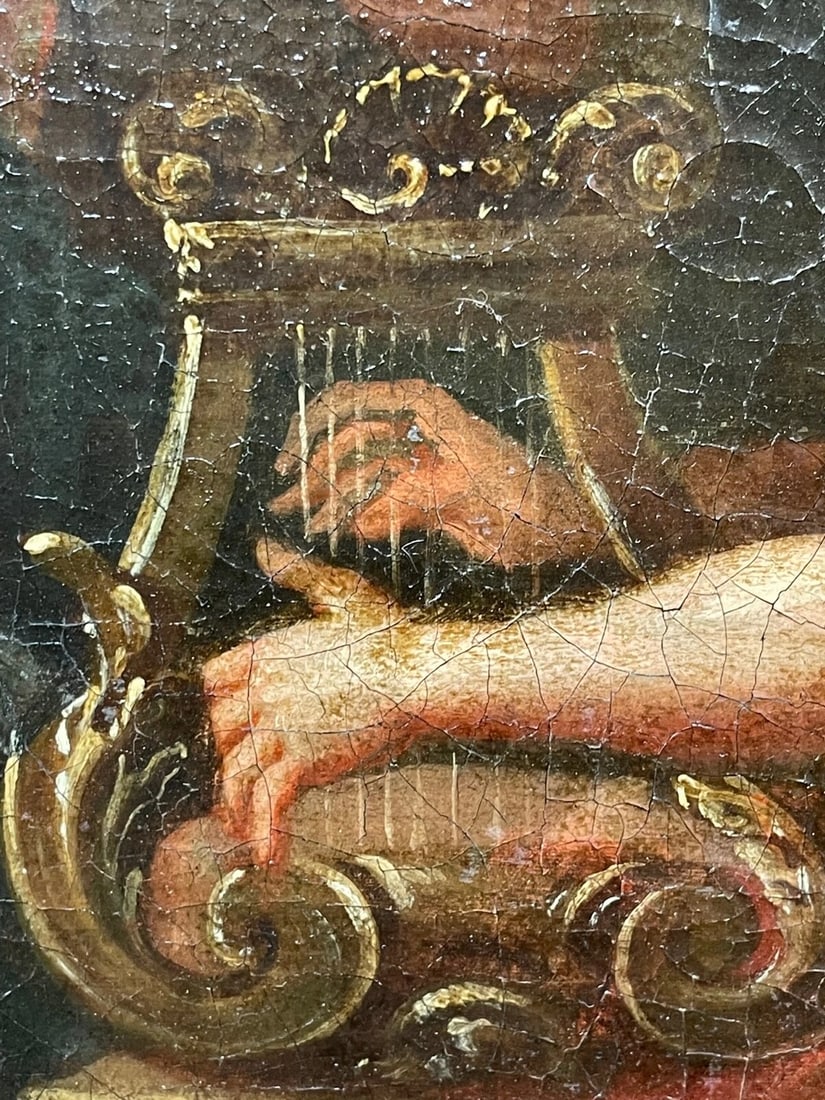 Baroque Oil Painting Apollo and Marsyas Musical Contest King Midas Judgment - 7