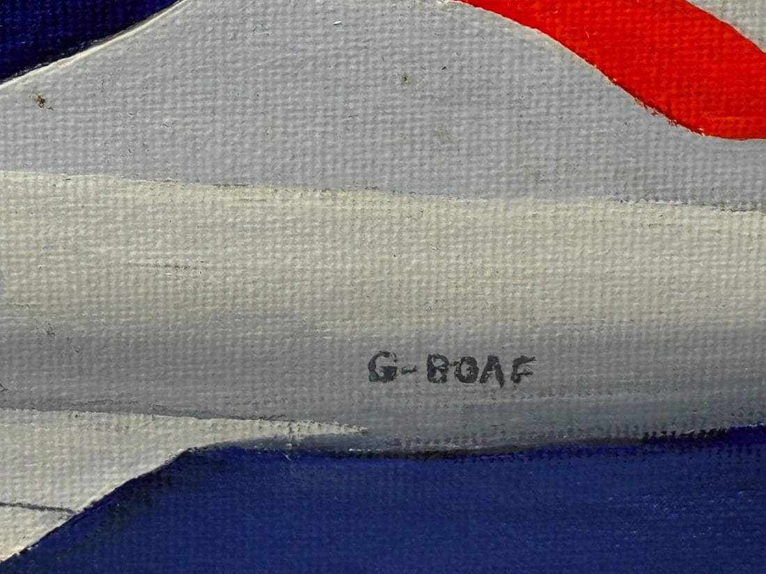 Painting Concorde Last Flight New York to London Pilot Captain Mike Bannister - 12