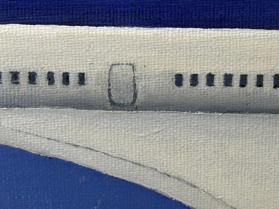 Painting Concorde Last Flight New York to London Pilot Captain Mike Bannister - 20
