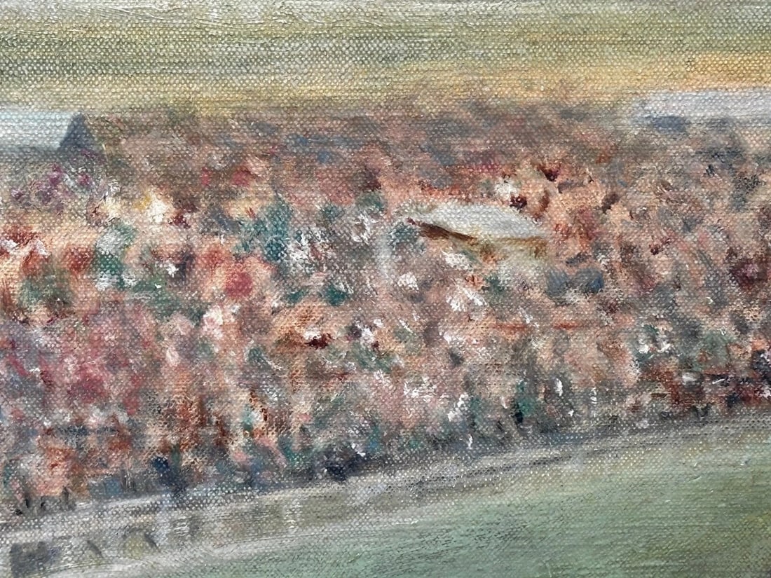 Oil Painting Ariostar Winning At Royal Ascot In the Manner of Lionel Edwards - 10