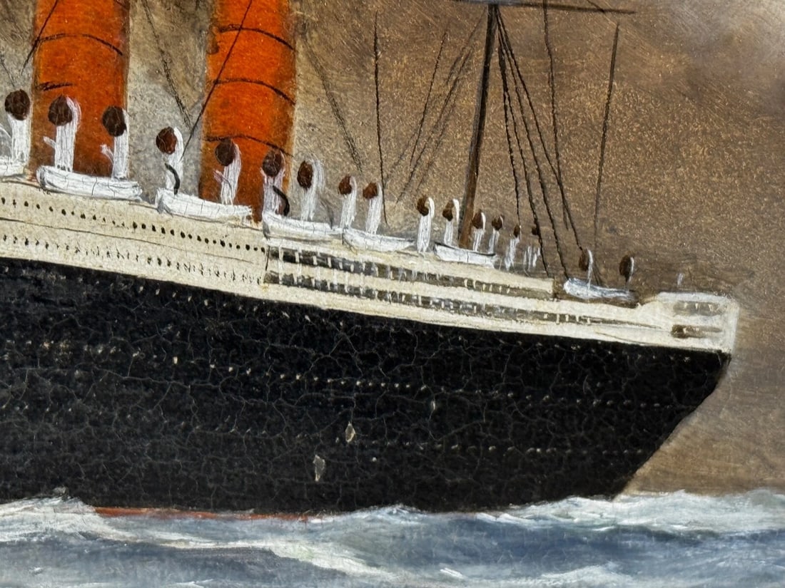 RMS Lusitania Cunard Line Captain William Turner Shortly Before Being Torpedoed - 12