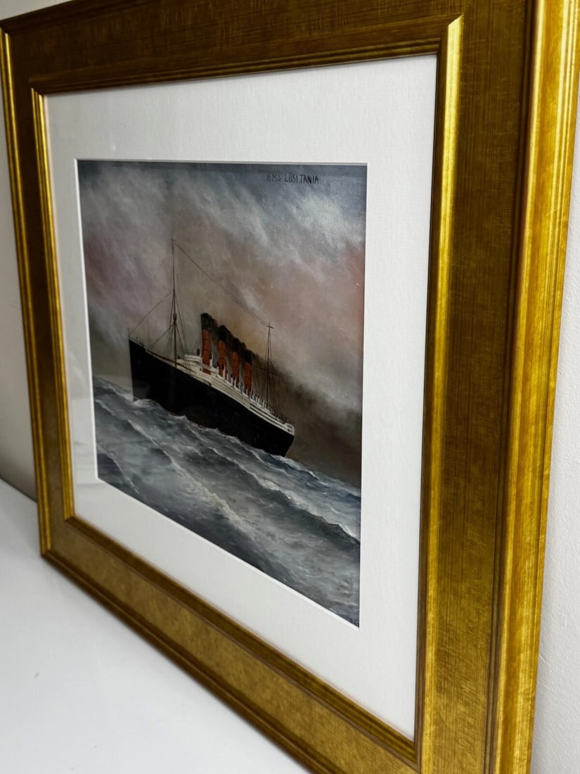 RMS Lusitania Cunard Line Captain William Turner Shortly Before Being Torpedoed - 18