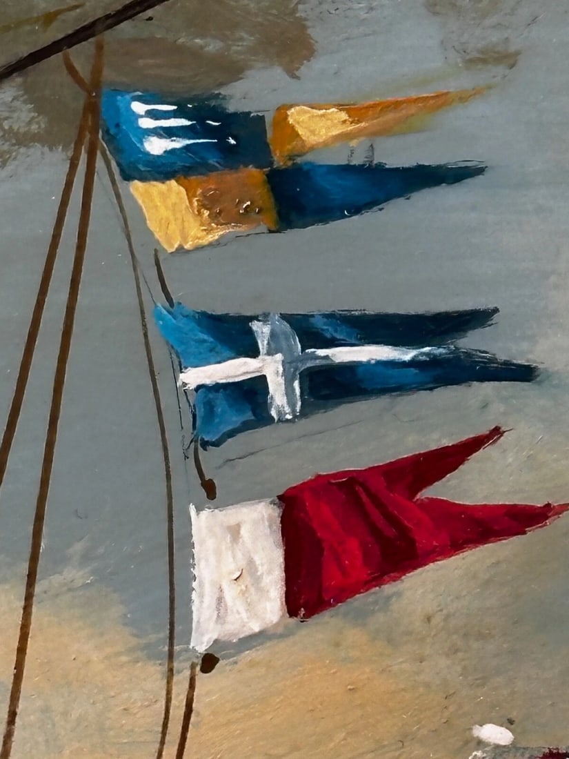 Large Historic Oil Painting SS Great Britain Steamship by Salvatore Colacicco - 15