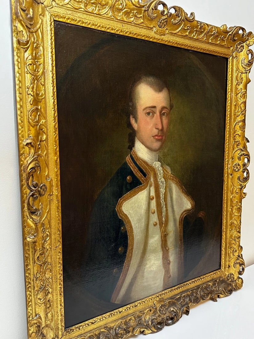 Oil Portrait Captain Sir Gamaliel Nightingale By John Simmons the Younger c1760 - 19