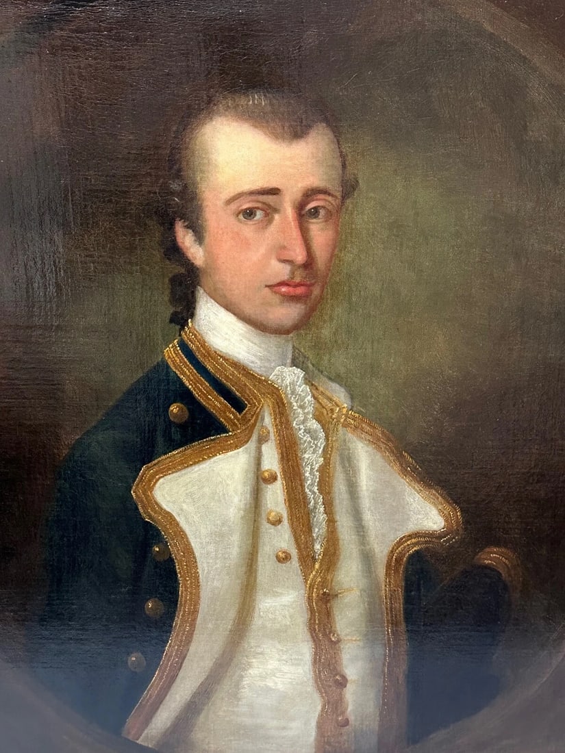 Oil Portrait Captain Sir Gamaliel Nightingale By John Simmons the Younger c1760 - 2
