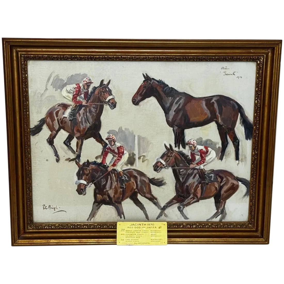 Lady Butt’s Equine Champion Jacinth Filly of Brook Stud Cheveley By Peter Biegel (1 of 20)
