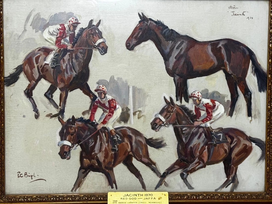Lady Butt’s Equine Champion Jacinth Filly of Brook Stud Cheveley By Peter Biegel - 2
