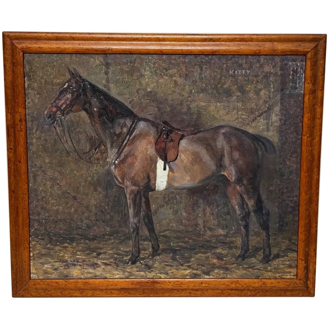 Kitty Bay Hunter Mare of the Chiddingfold, Leconfield & Cowdray Hunt Stables (1 of 20)