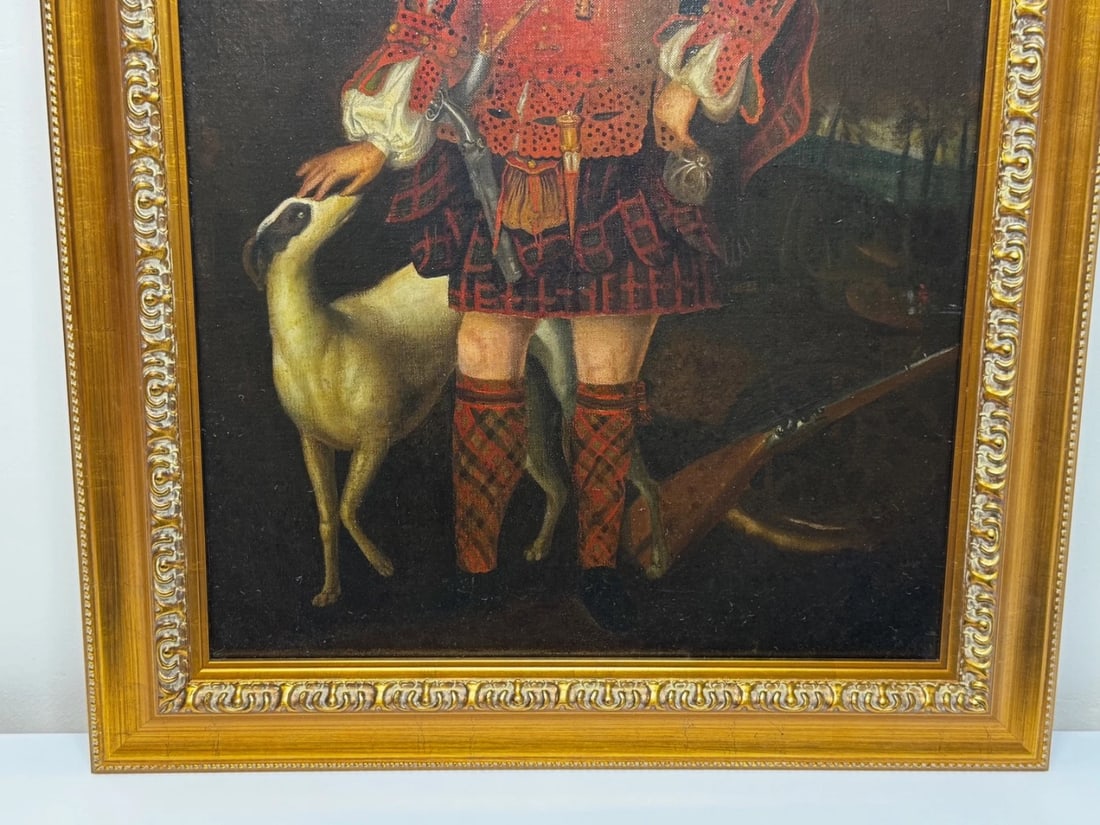 Jacobite Highland Noble Portrait Kenneth Sutherland 3rd Lord Duffus In 1732 - 6