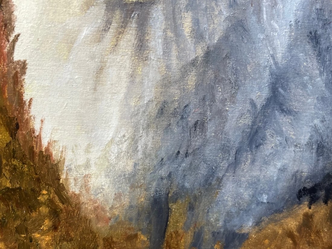 British Oil Painting Sheep In Scottish Highlands Landscape - 19