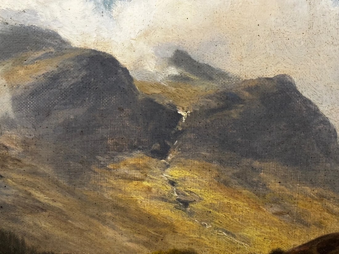 Oil Painting Afternoon Borrowdale Landscape Lake District Stephen Enoch Hogley - 14
