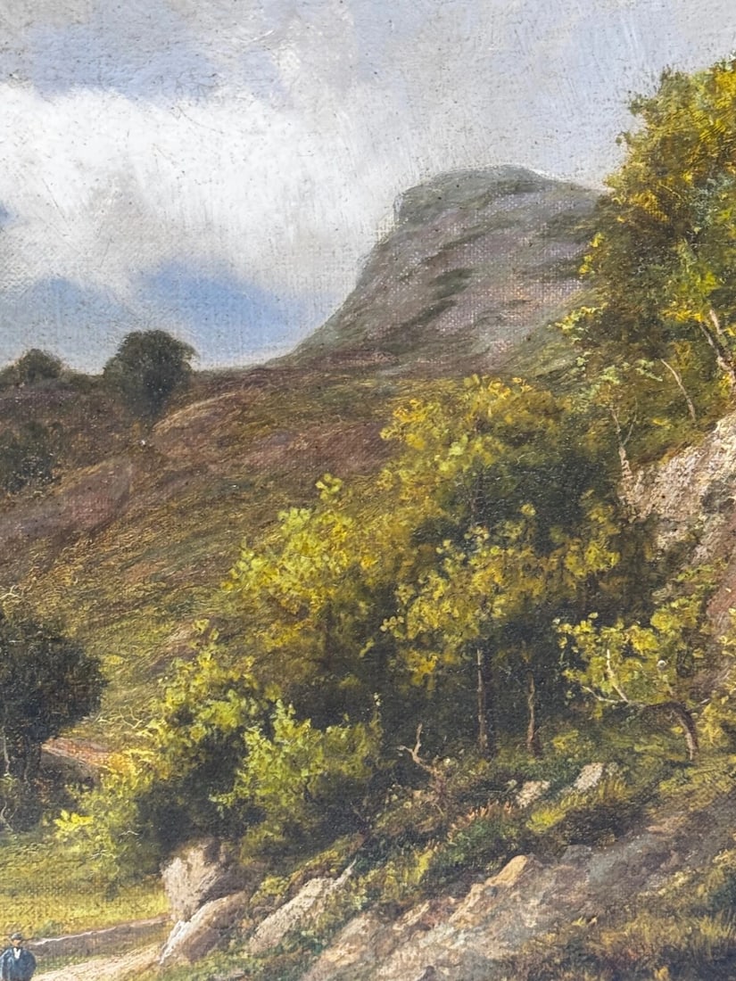 Oil Painting Afternoon Borrowdale Landscape Lake District Stephen Enoch Hogley - 16