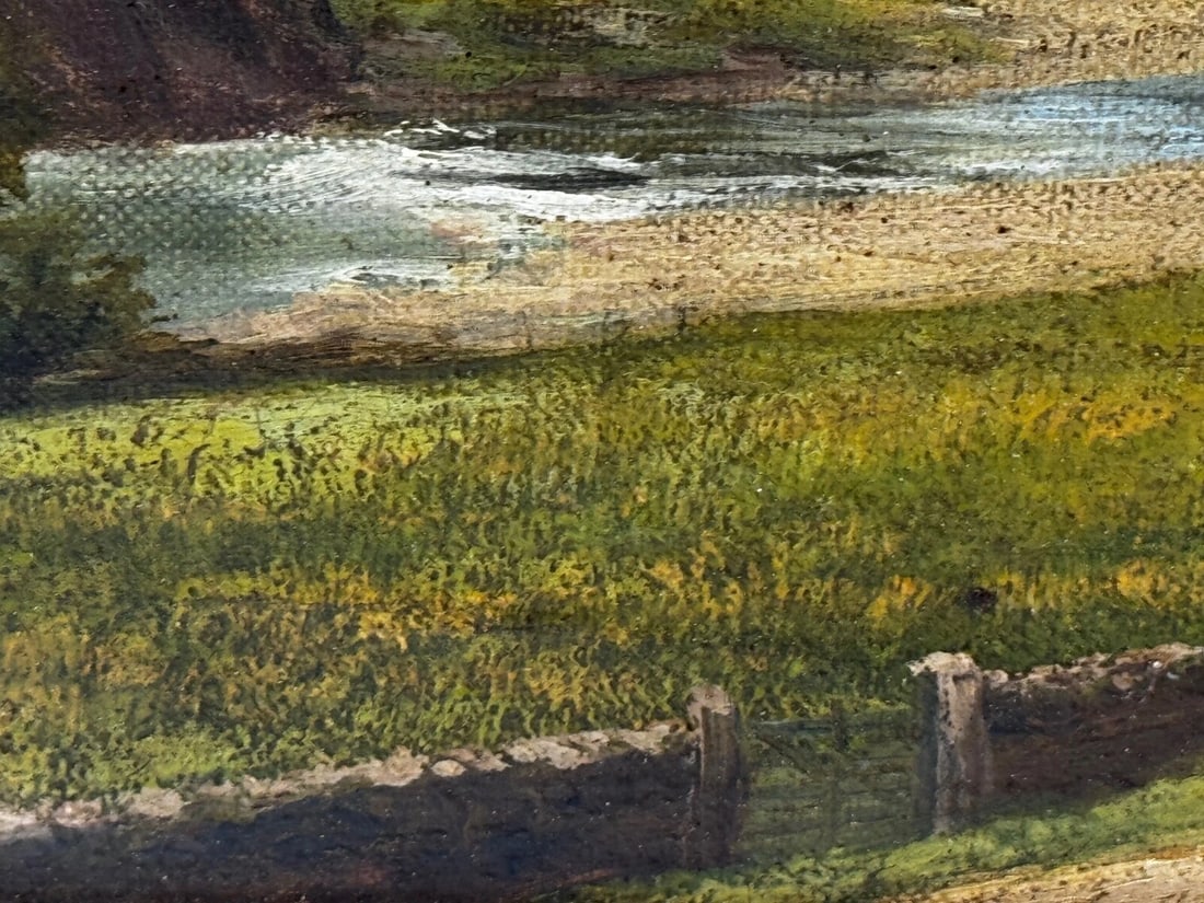 Oil Painting Afternoon Borrowdale Landscape Lake District Stephen Enoch Hogley - 18