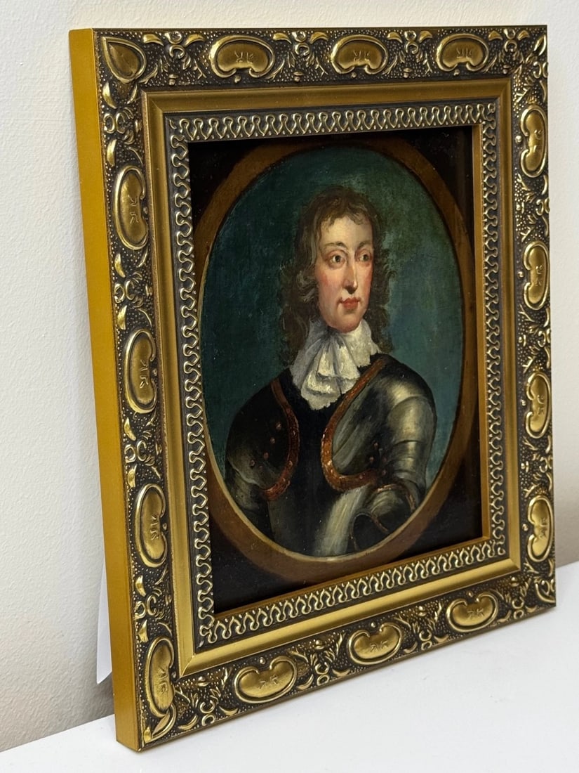 Portrait Oil Painting General John Lambert in Armour New Model Army Commander - 11