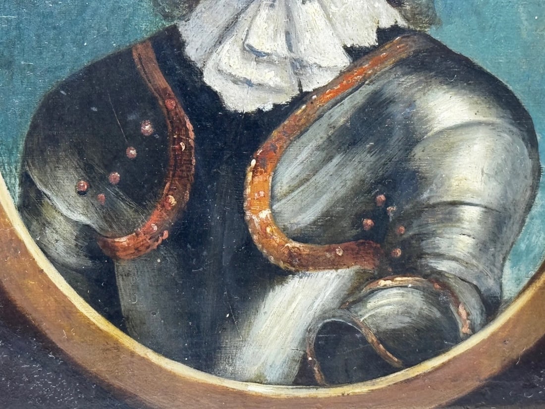 Portrait Oil Painting General John Lambert in Armour New Model Army Commander - 14