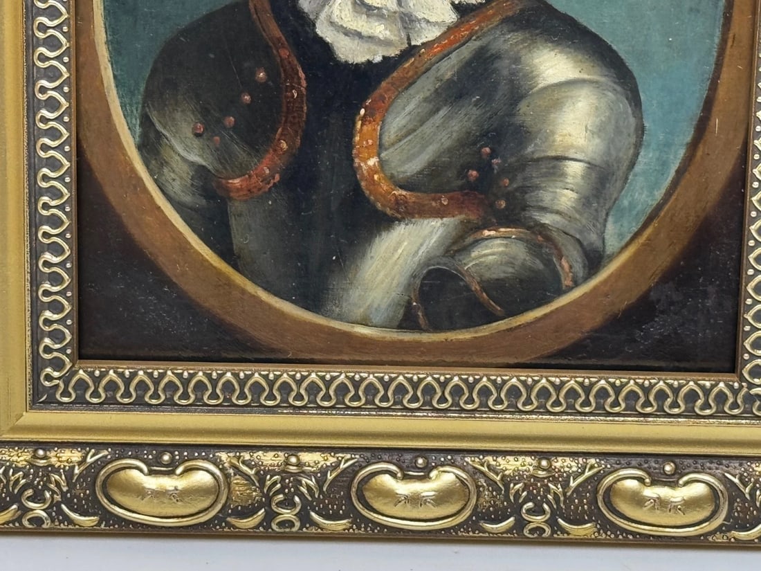 Portrait Oil Painting General John Lambert in Armour New Model Army Commander - 9