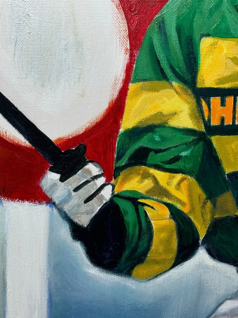 Oil Painting Grand National Winner No 6 Don't Push It 2010 Jockey A P McCoy Up - 10