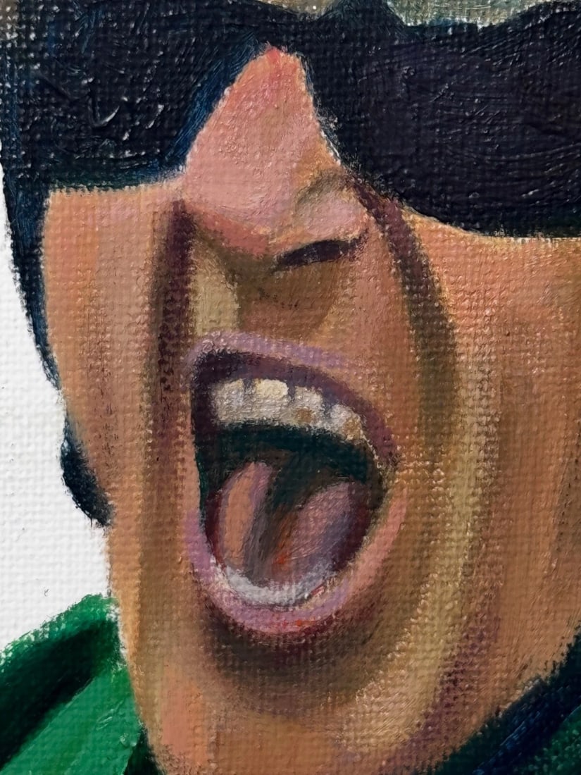 Oil Painting Grand National Winner No 6 Don't Push It 2010 Jockey A P McCoy Up - 14