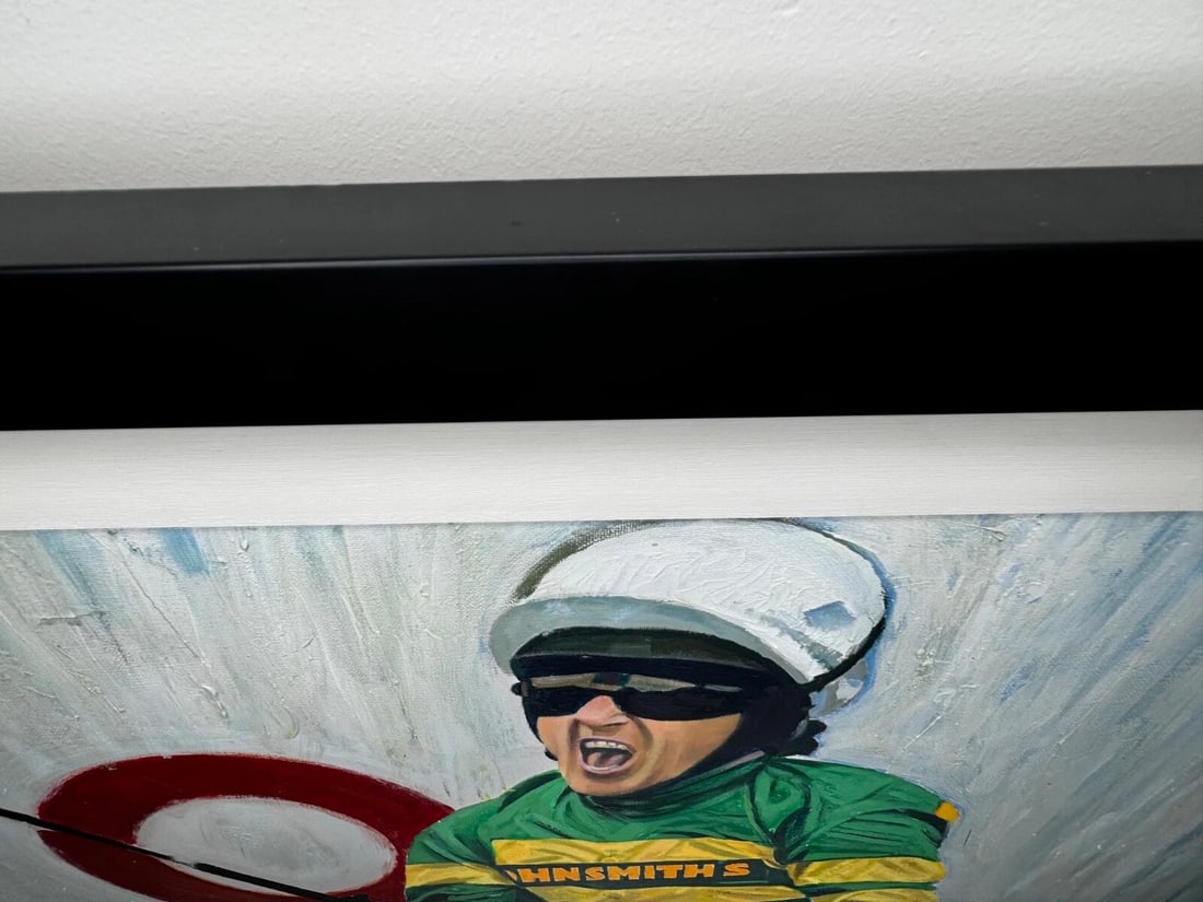 Oil Painting Grand National Winner No 6 Don't Push It 2010 Jockey A P McCoy Up - 7