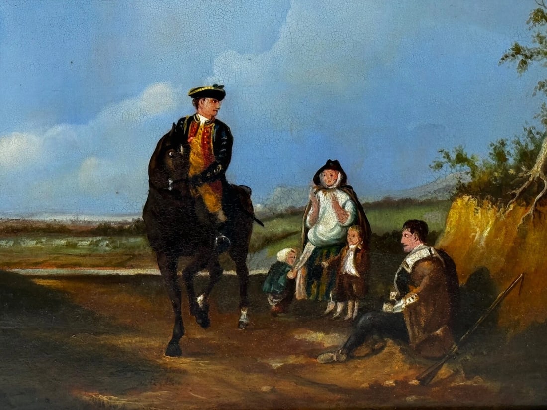 19th Century Oil Painting Lieutenant General John Manners Marquess of Granby - 2